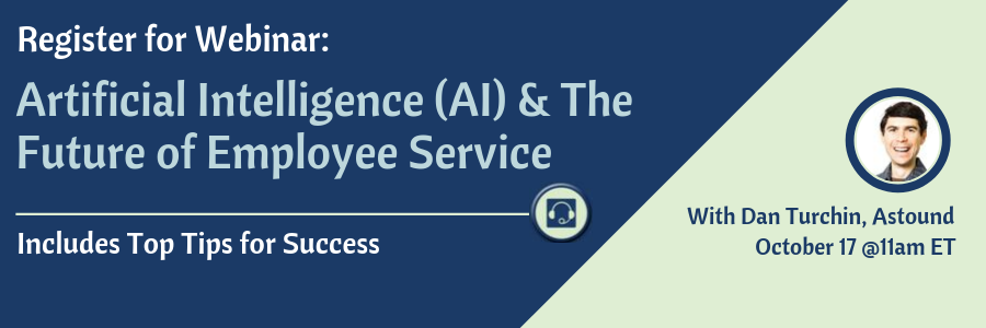 Artificial Intelligence (AI) & The Future of Employee Service