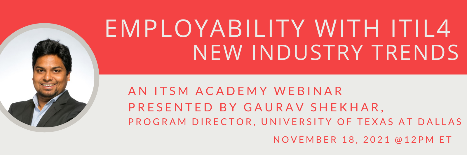 Employability with ITIL4 – New Industry Trends 